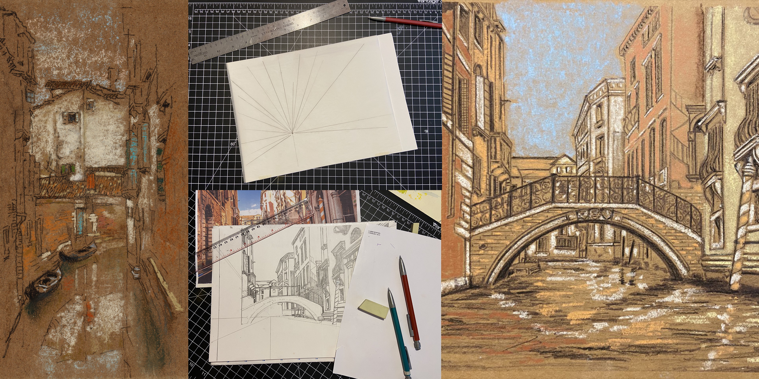 Featured Image for Art Making Activity: One-Point Perspective Drawing