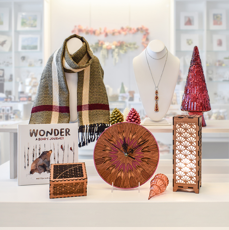 Image of Museum Shop Merchandise Display